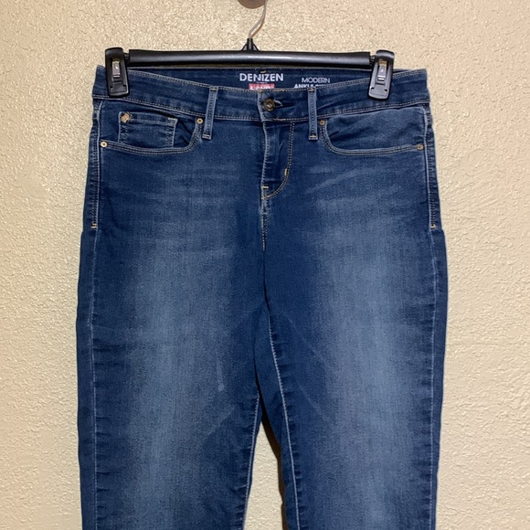 Denizen Jeans 4 Blue Stretchy Modern Ankle Skinny Mid Rise LOGO Cotton Blend - Picture 5 of 16
